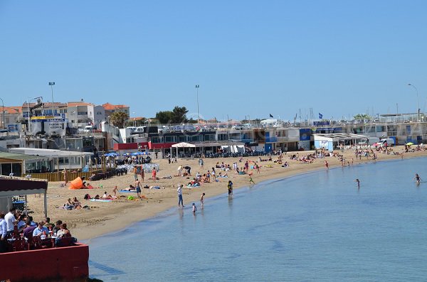 plage de la pointe rouge